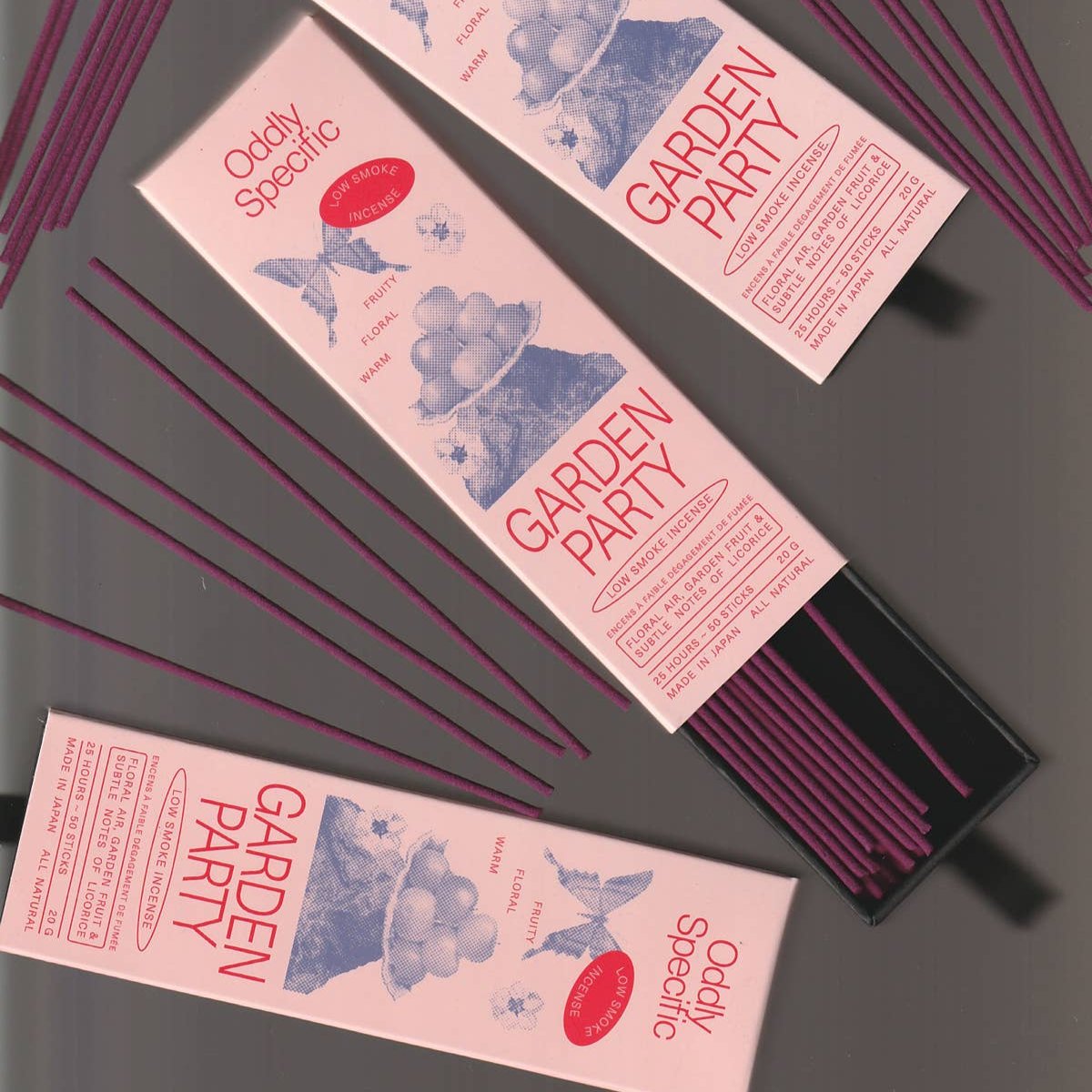 GARDEN PARTY INCENSE || ODDLY SPECIFIC