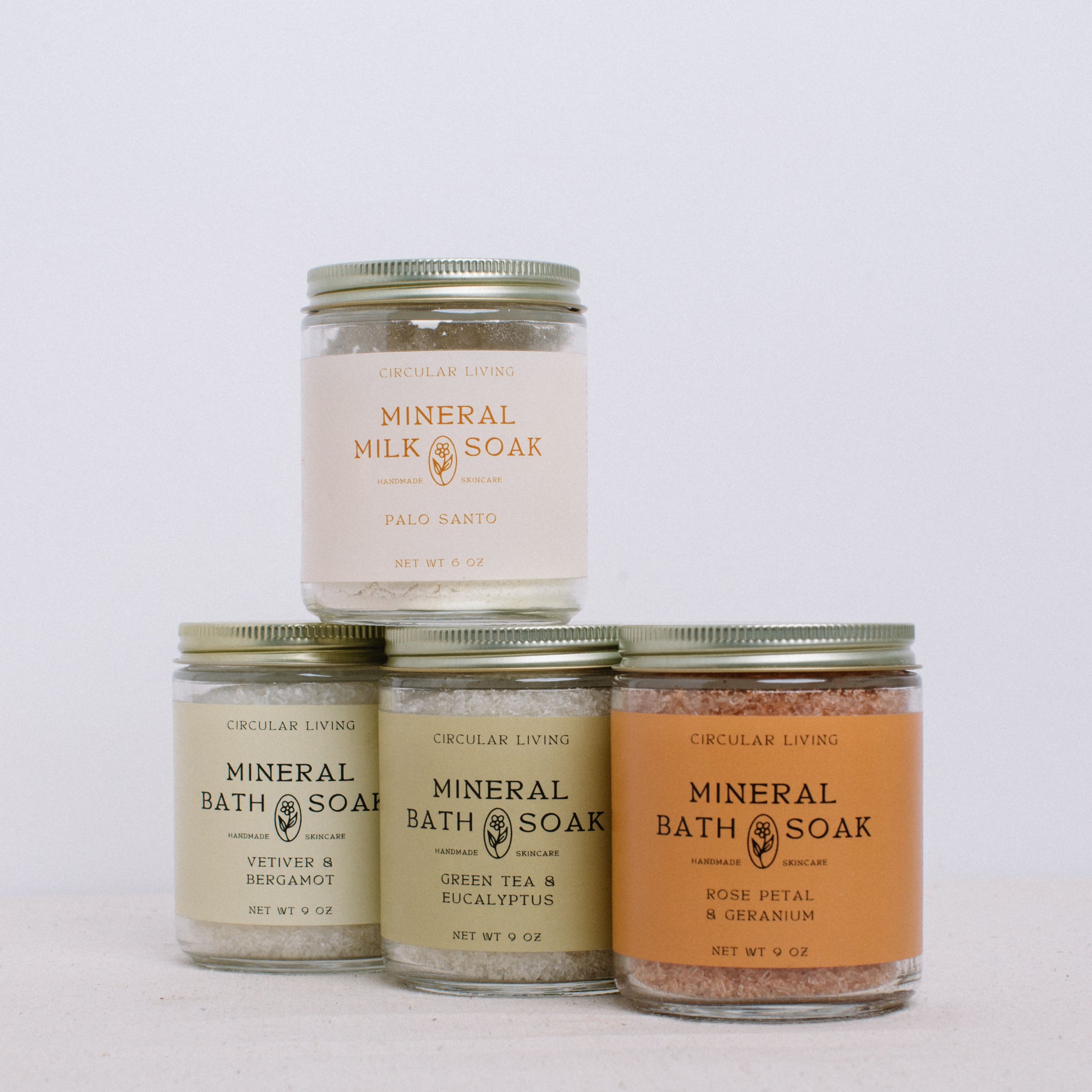 VETIVER & BERGAMOT MINERAL BATH SOAK || CIRCULAR LIVING