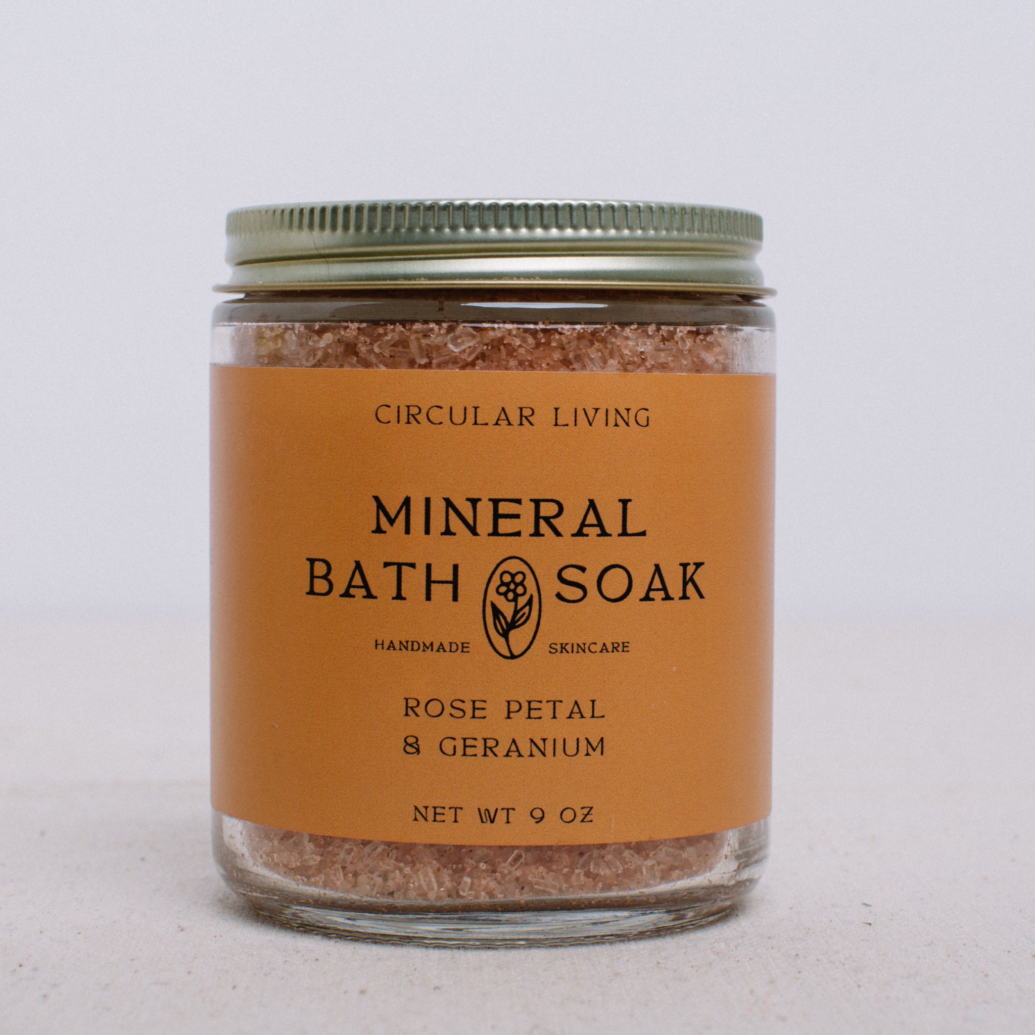 ROSE PETAL & GERANIUM MINERAL BATH SOAK || CIRCULAR LIVING