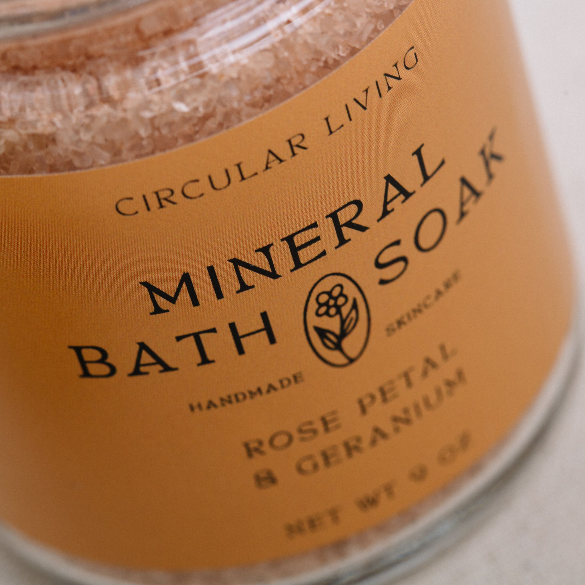 ROSE PETAL & GERANIUM MINERAL BATH SOAK || CIRCULAR LIVING