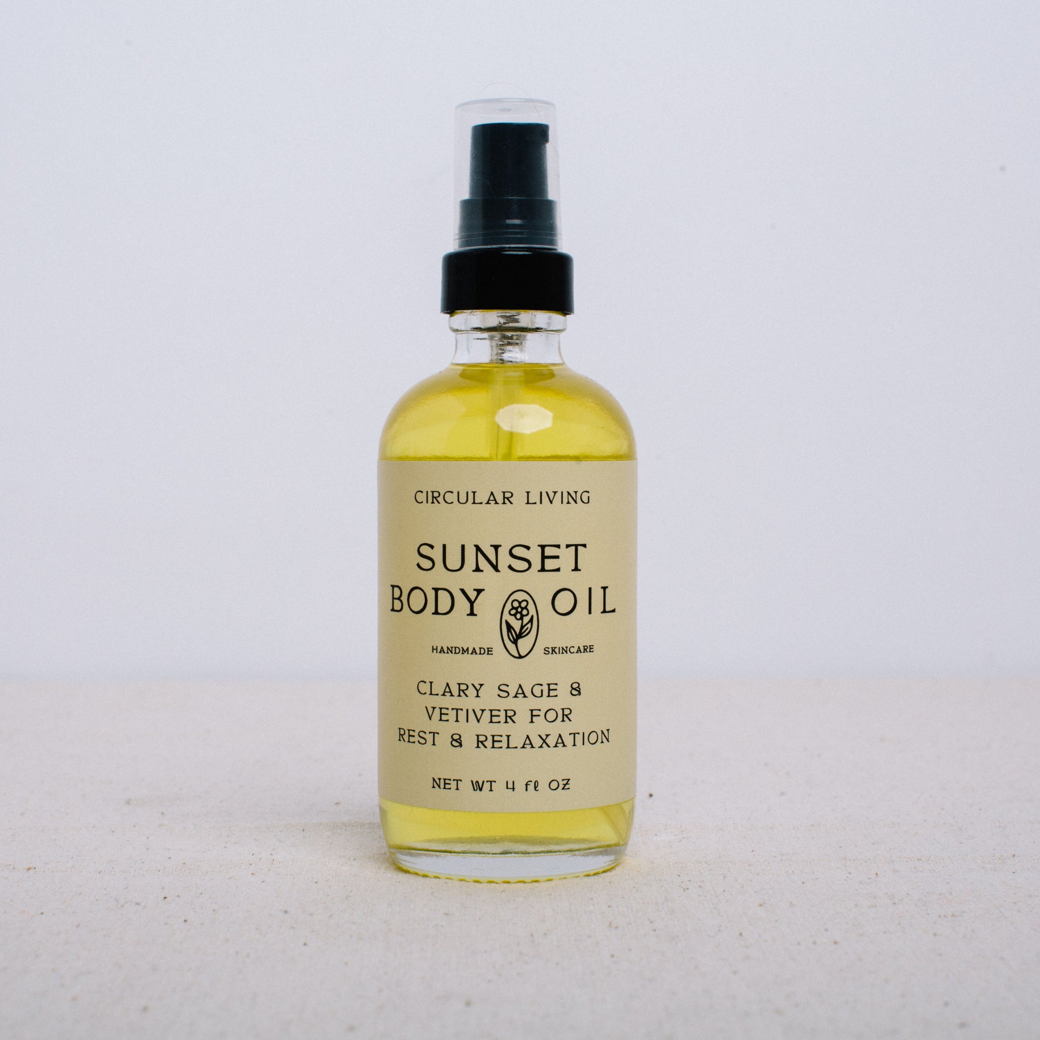 SUNSET BODY OIL || CIRCULAR LIVING
