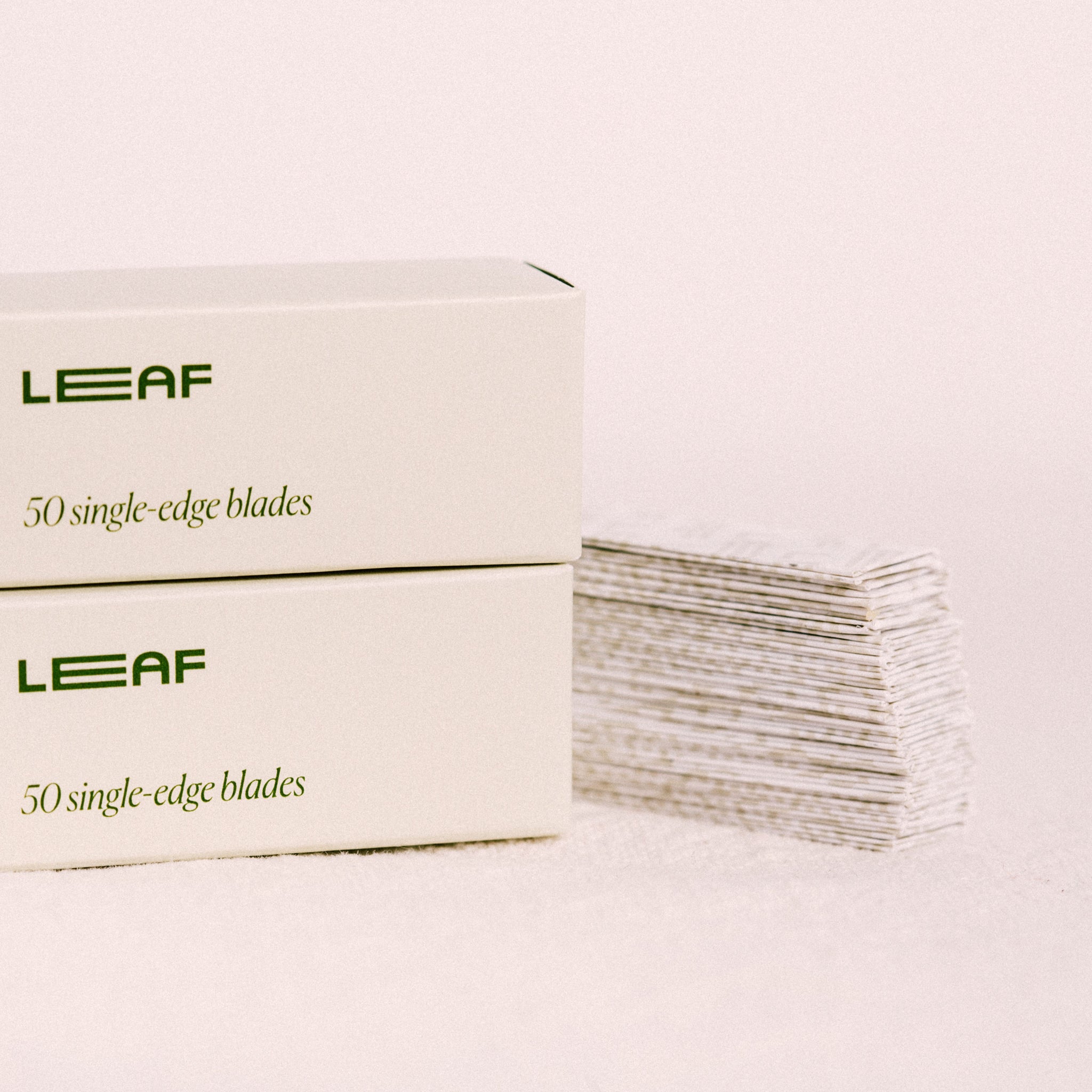 RAZOR BLADE PACK || LEAF