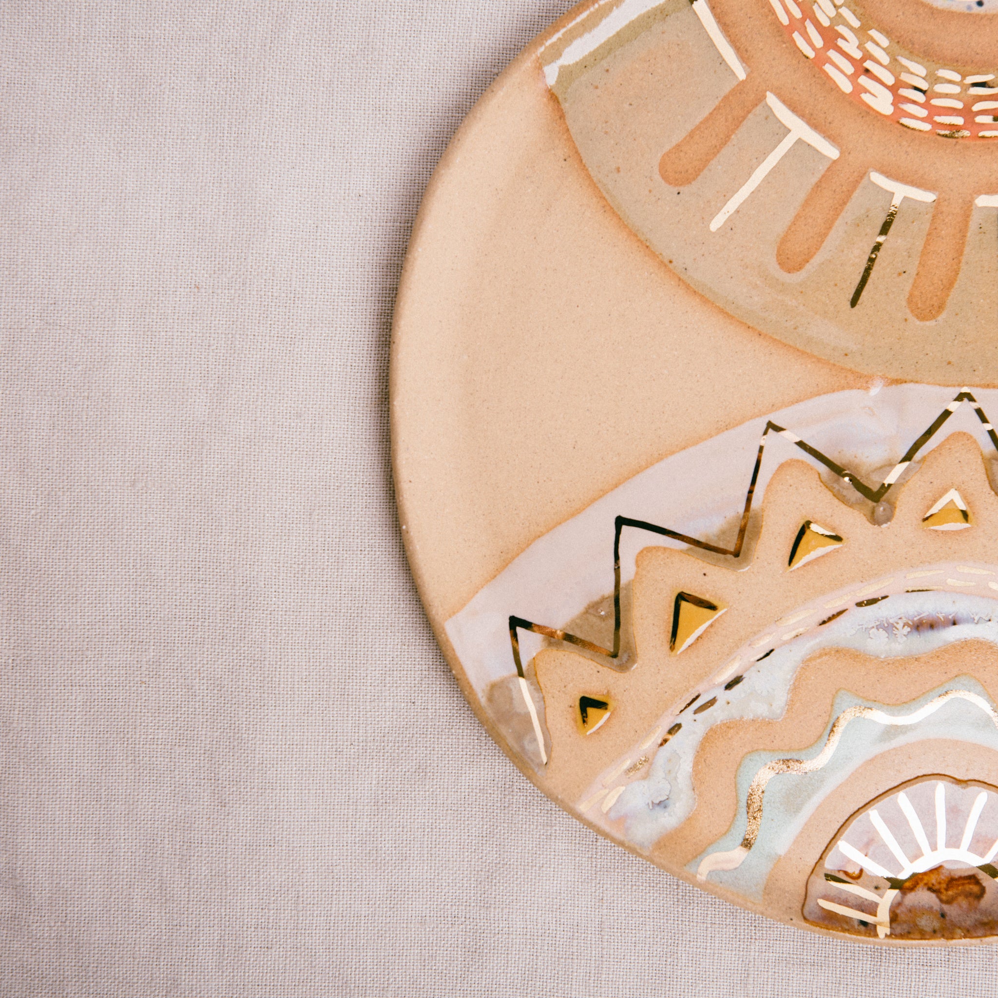 CERAMIC MINI PLATE || #2 || CURIOUS CLAY