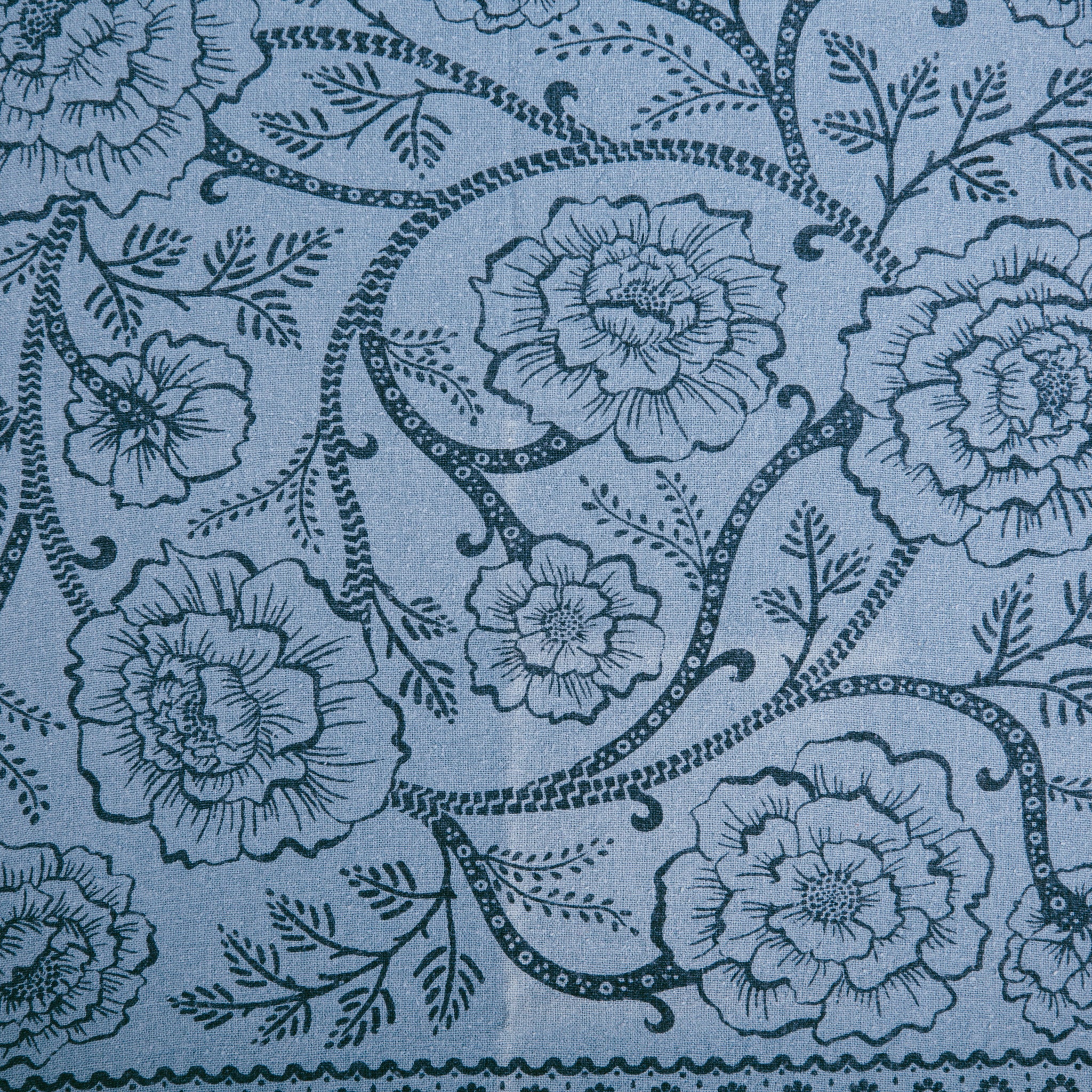 INDIGO SILK BANDANA || LAST CHANCE TEXTILES