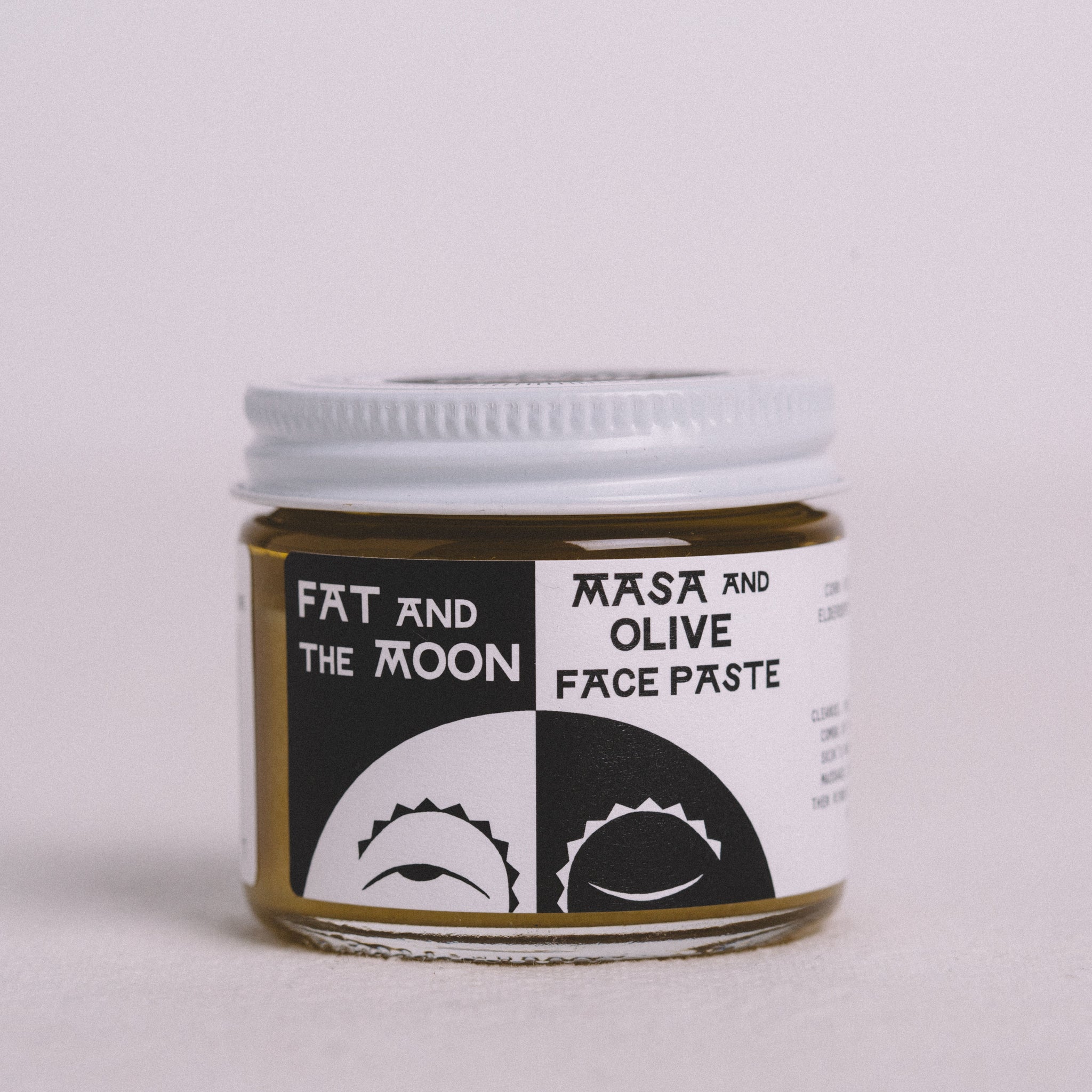 MASA & OLIVE FACE PASTE || FAT AND THE MOON