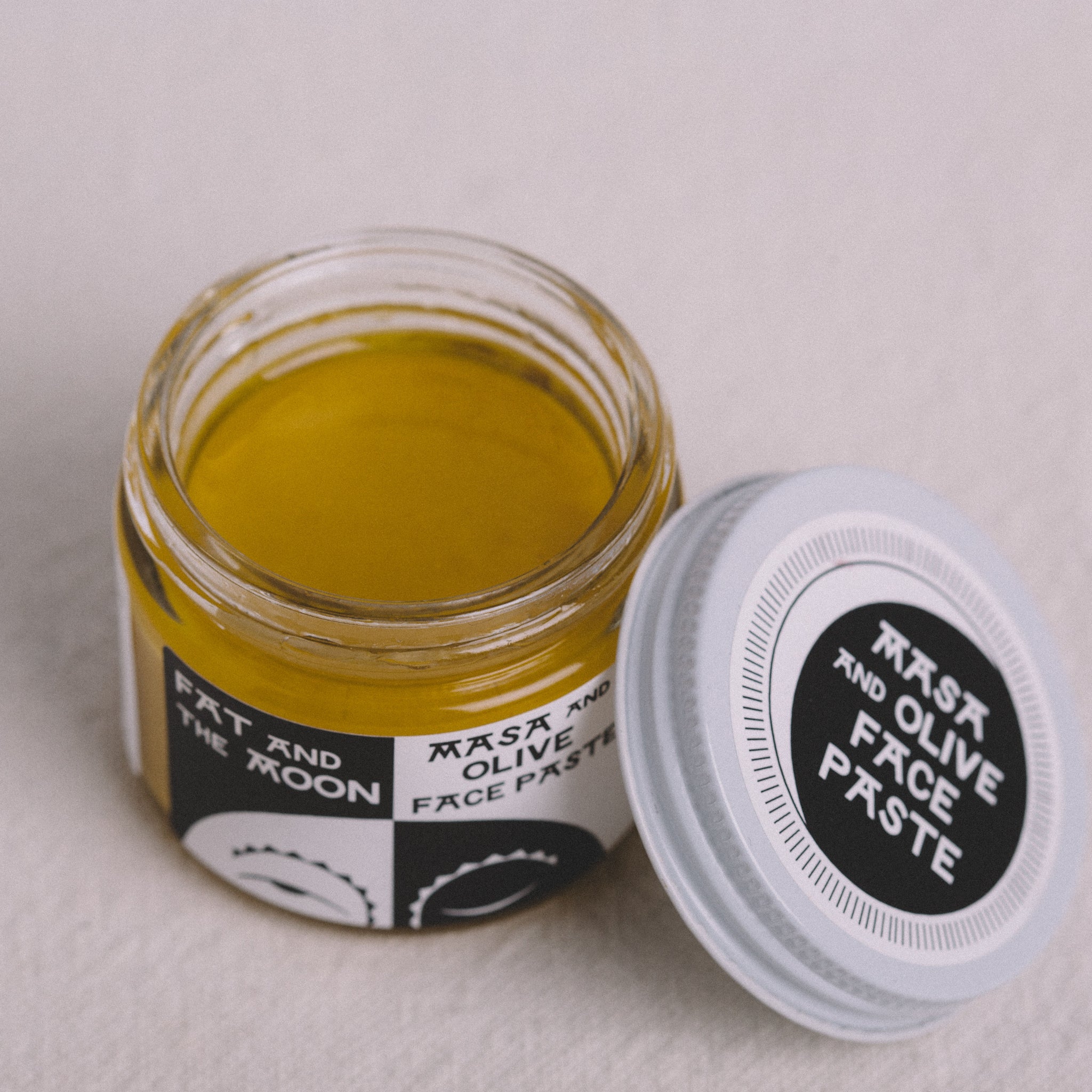 MASA & OLIVE FACE PASTE || FAT AND THE MOON