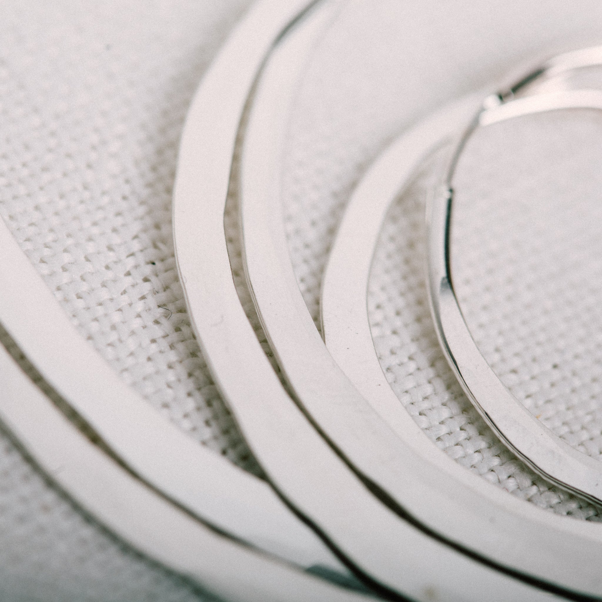 SILVER HOOPS || POINT REYES JEWELER