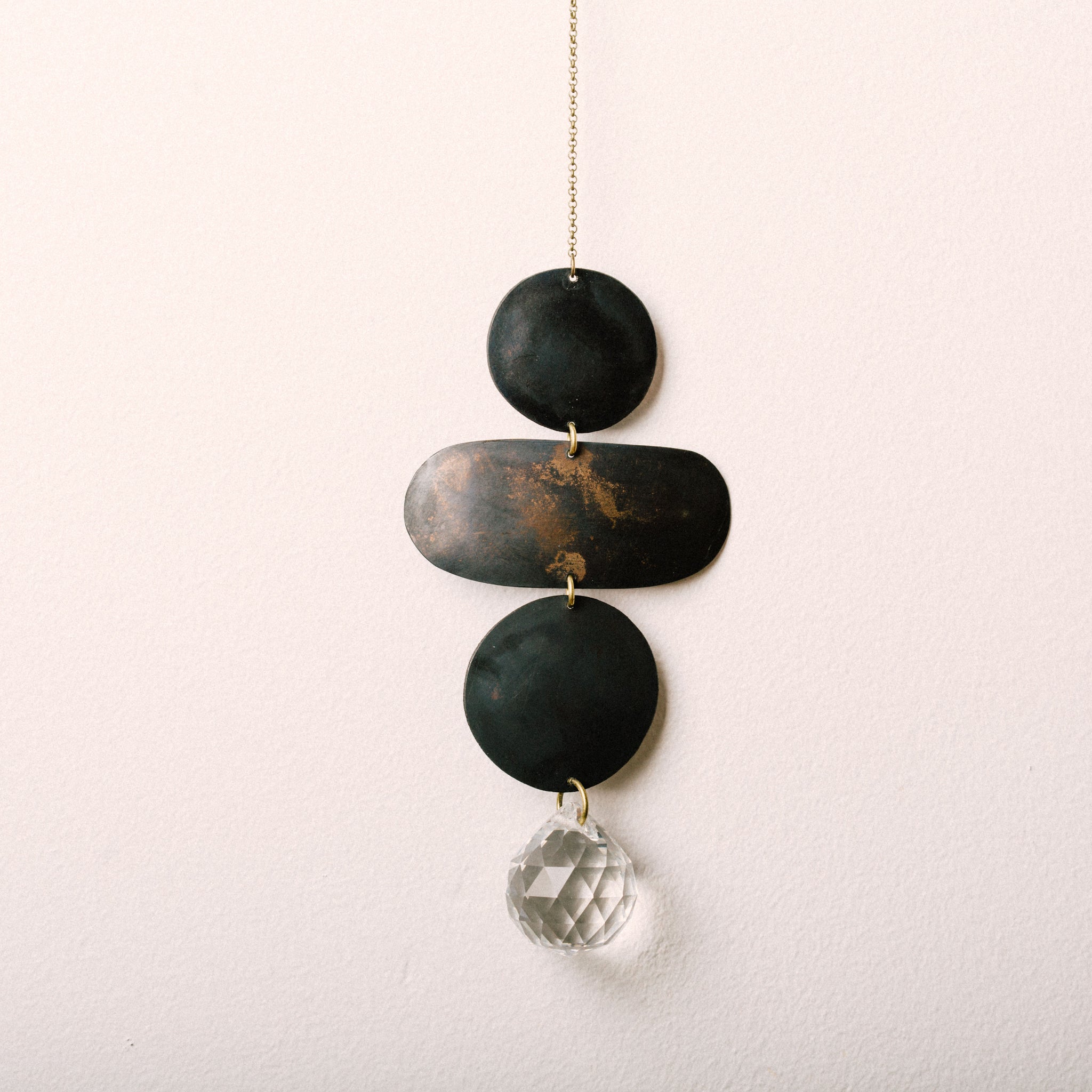 PATINA STACKED LIGHT CATCHER || ELECTRIC SUN CREATIVES