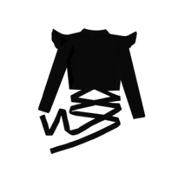 BLACK TONYA TOP || THIEF & BANDIT