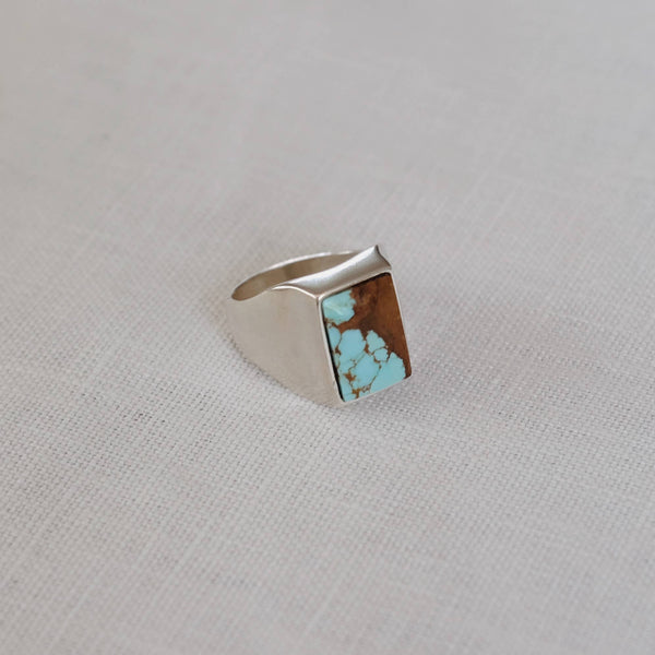 #8 TURQUOISE VASQUEZ RING || SARAH SAFAVI