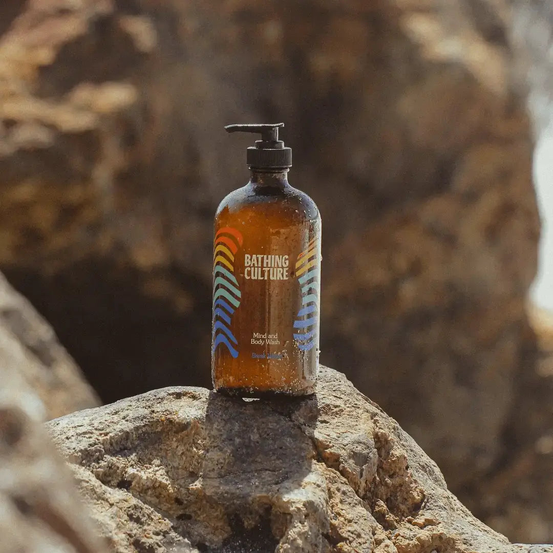 BREAK WATER MIND & BODY WASH GLASS BOTTLE II BATHING CULTURE