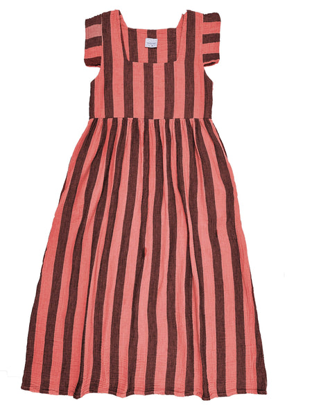 PETAL & BLACK STRIPE LIZZIE DRESS || CURATOR SF