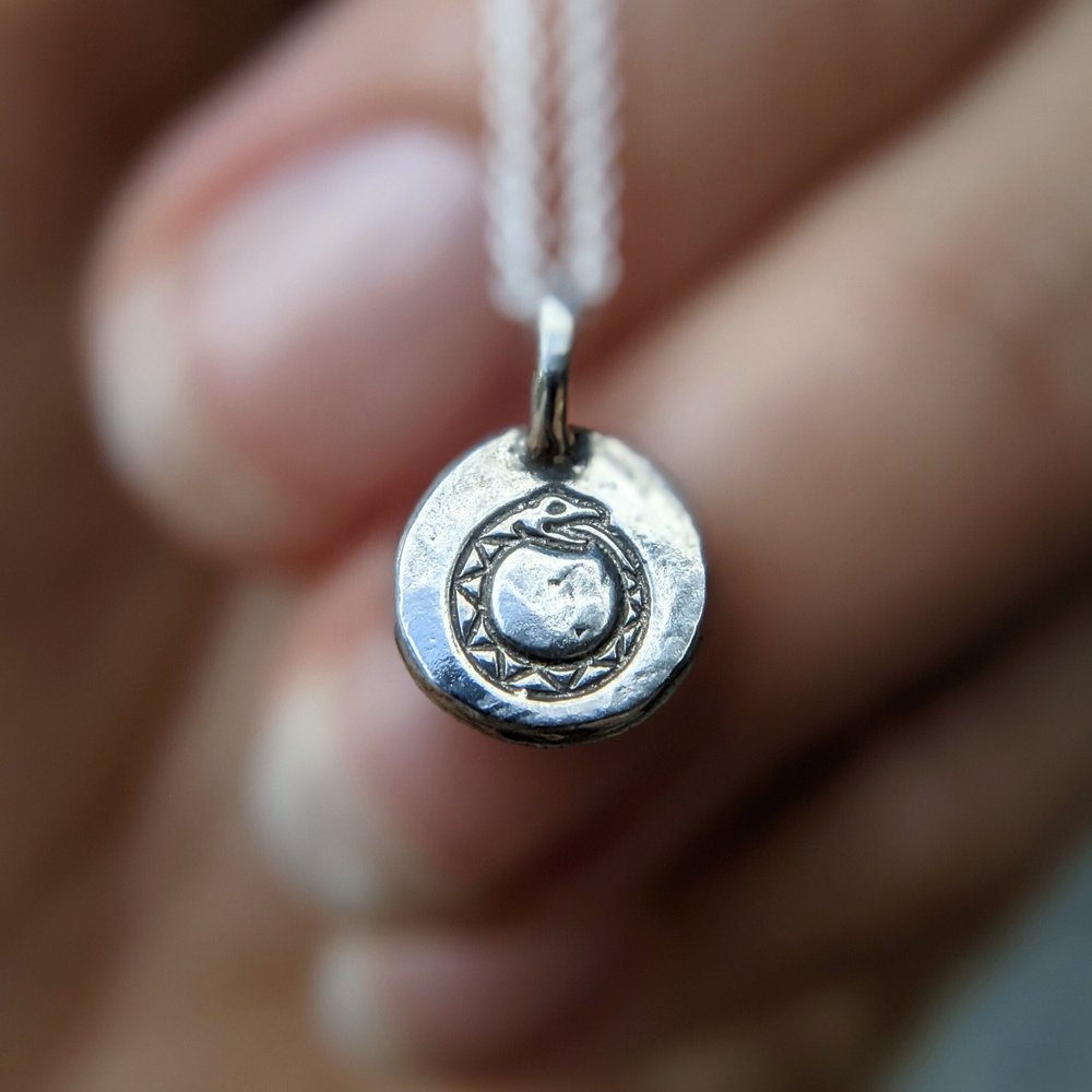 OUROBOROS NECKLACE || LEORA CORONEL