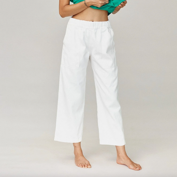 WASHED WHITE OCEAN PANT || JUNGMAVEN