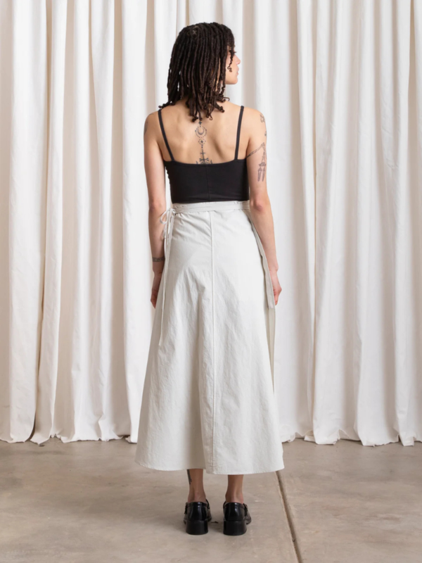 WRAP MIDI SKIRT || ALI GOLDEN