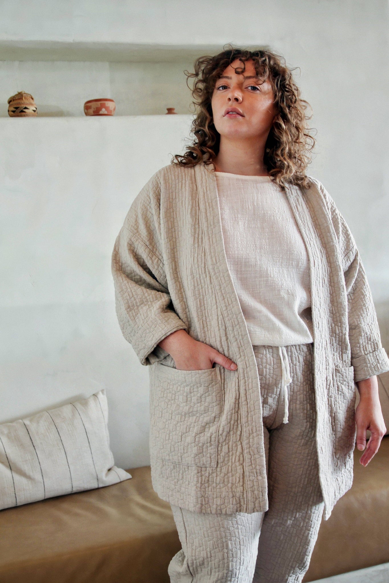 MUSHROOM JULES CARDIGAN || CURATOR SF