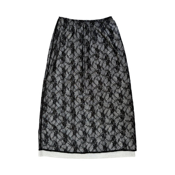 LACE LAYERED SKIRT || ALI GOLDEN