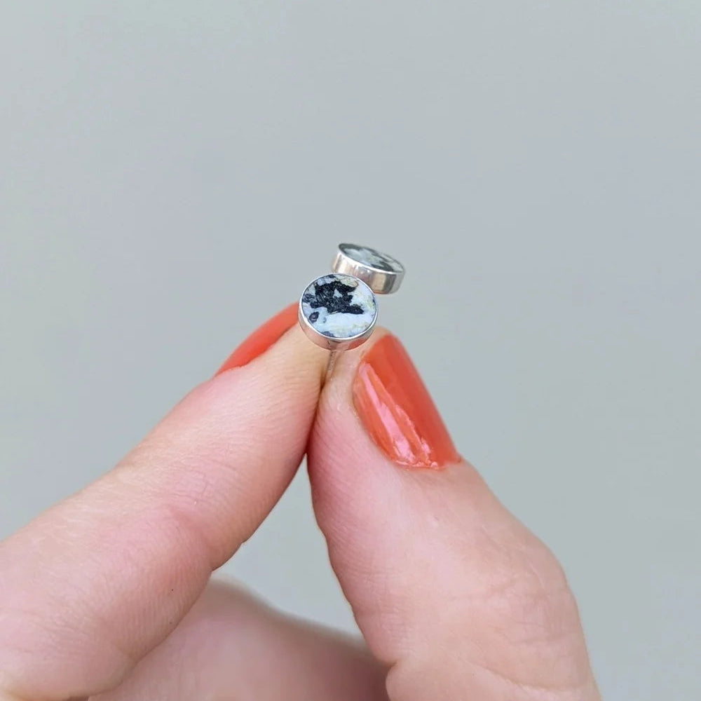 YUBA GRANITE POST EARRINGS VERSION 2.O || LEORA CORONEL