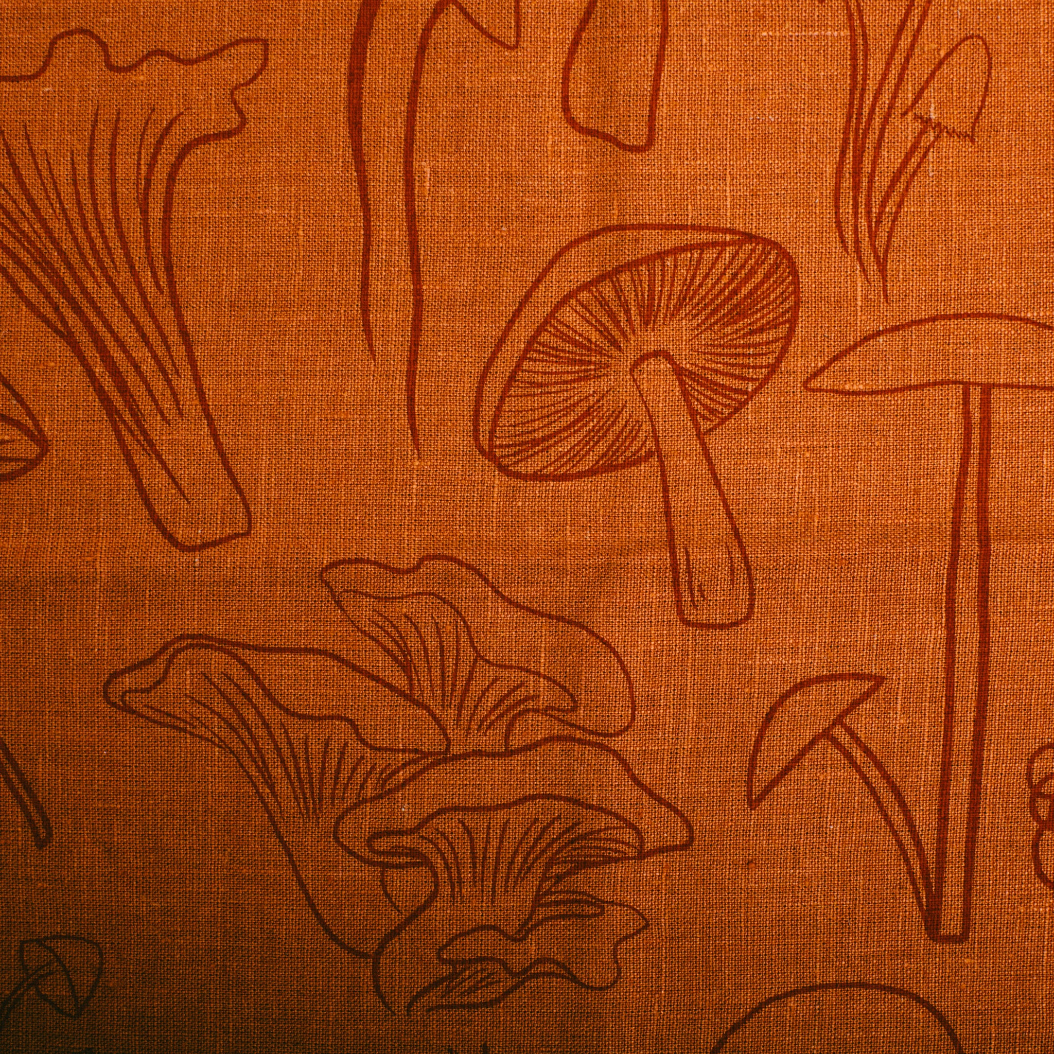 MUSHROOMS LINEN TEA TOWEL || ELANA GABRIELLE