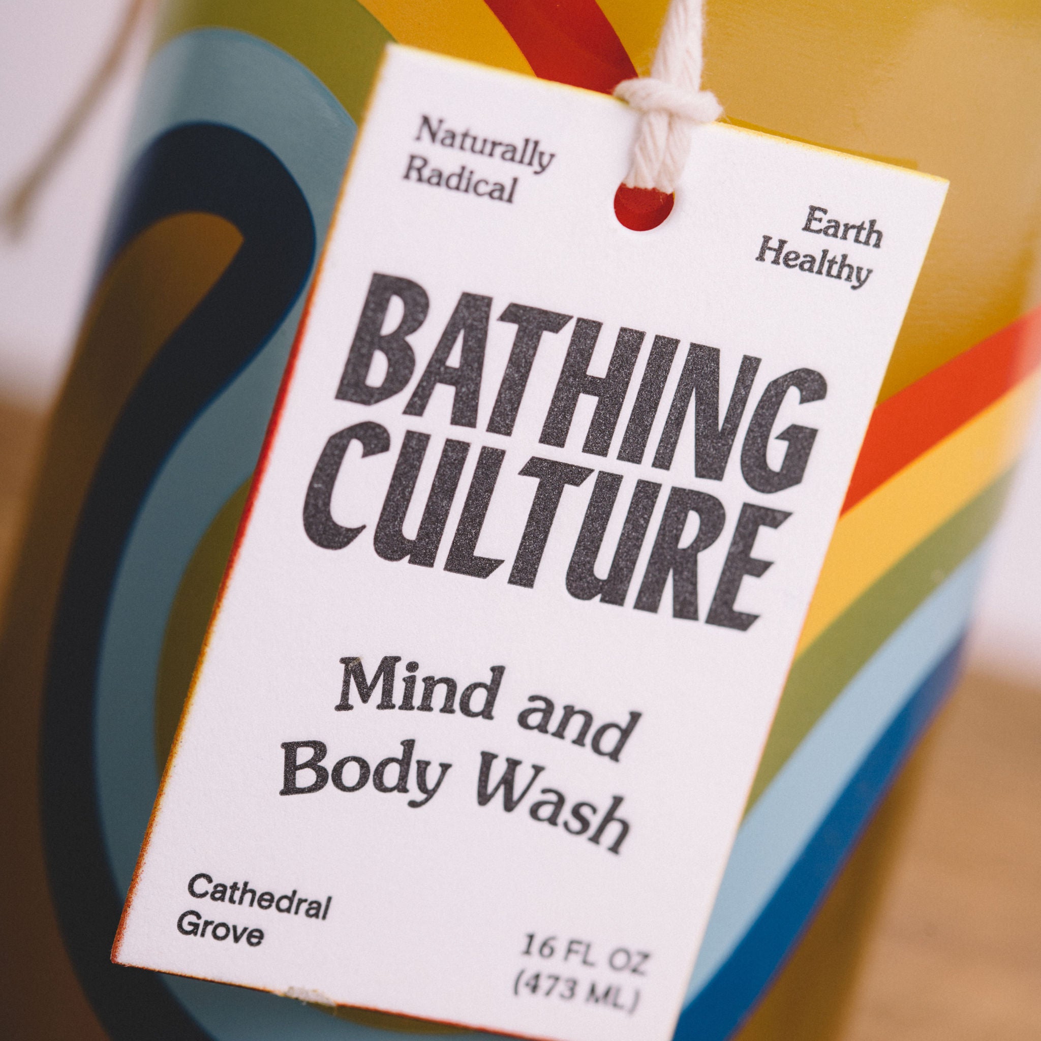 MIND & BODY WASH GLASS BOTTLE || BATHING CULTURE