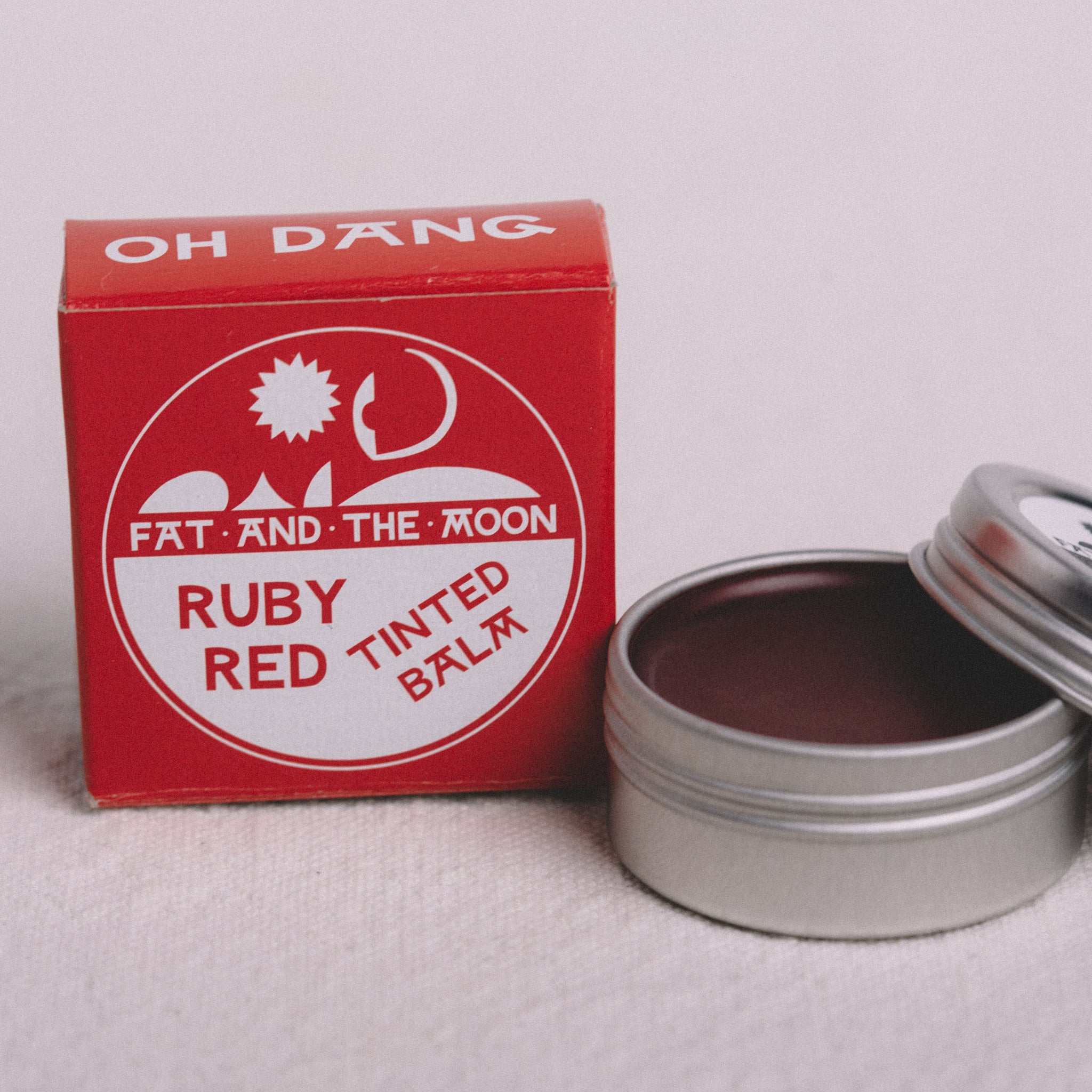 RUBY RED BALM || FAT AND THE MOON