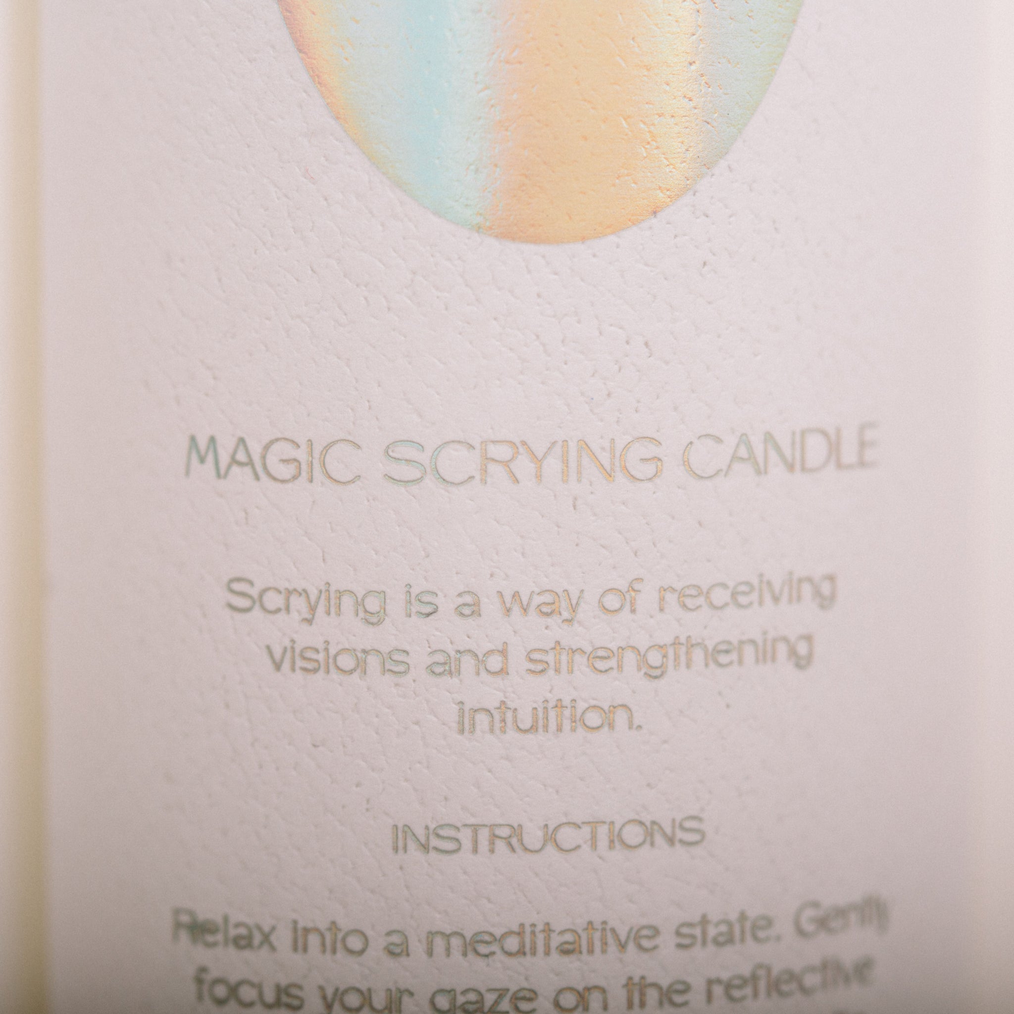 MAGIC SCRYING CANDLE || SPECIES BY THE THOUSANDS