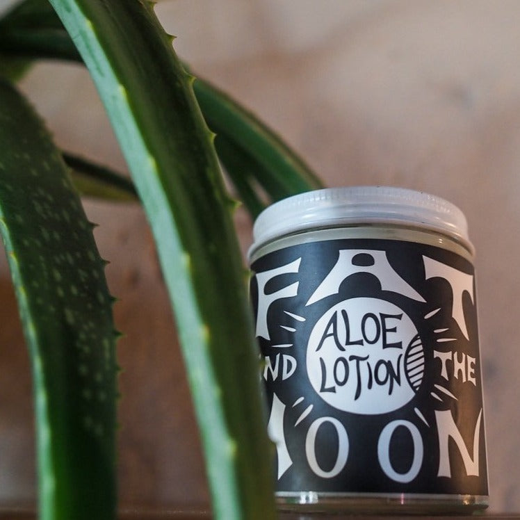 ALOE LOTION || FAT AND THE MOON
